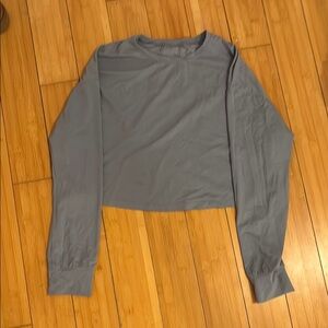 Lululemon Cropped Long Sleeve Shirt